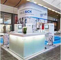 SICK AG 成功参加汉诺威工业展览专题展览服务